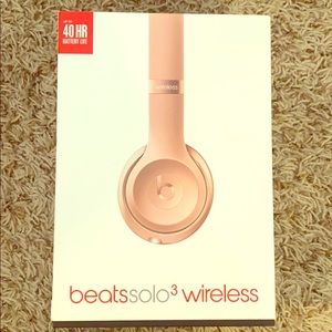 Beats Solo 3 Wireless Headphones - Rose Gold